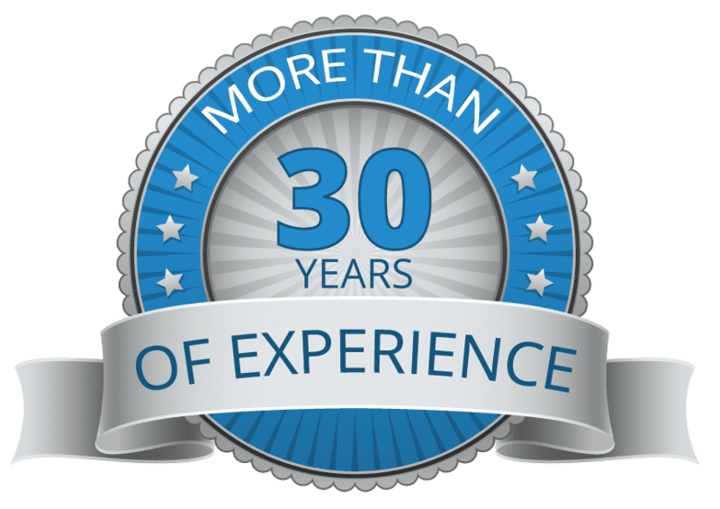 30-years-experience Commercial kitchen equipment experts with over 30 years of repair and service experience