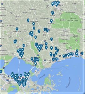 Service-Area-Map-1 New Orleans & Jefferson Parish St. Tammany Parish (Slidell, Covington, Mandeville) Pearl River County & Hancock County, MS